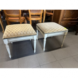 Stylowy taboret/podnóżek/2 szt
