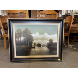 Obraz pejzaż malowany na...