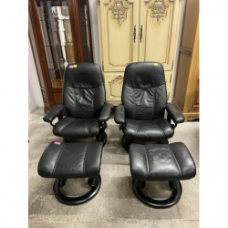 Fotele skórzane z...