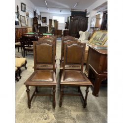 Stylowe krzesła drewniane...