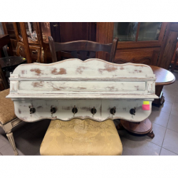 Dębowy wieszak/półka shabby...