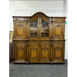 Dębowy Kredens bogato...