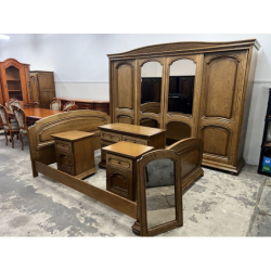 Sypialnia dębowa z...