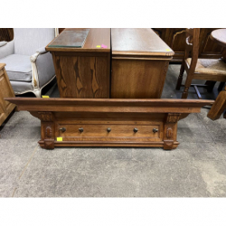 Wieszak dębowy ścienny/Raty