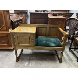 Dębowa ławka z szafką/Raty