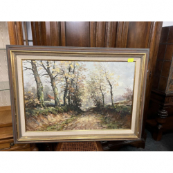 Obraz drzewa malowany na...