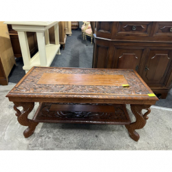 Ława rzeźbiona/lite...