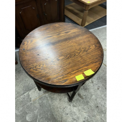 Stolik drewniany okrągły z...