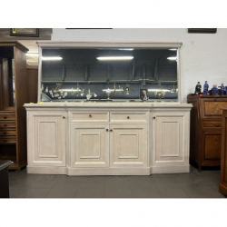 Komoda z marmurowym blatem...