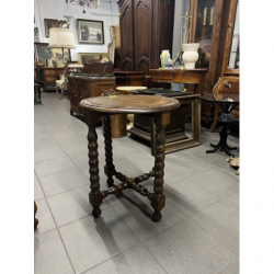 Stolik drewniany okrągły/Raty