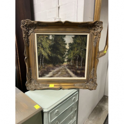 Obraz Drzewa malowany na...