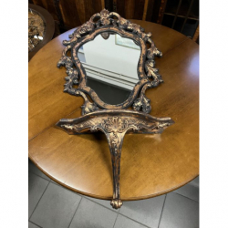 Lustro w złoconej/...