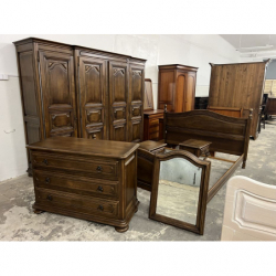 Sypialnia Dębowa/Łóżko...