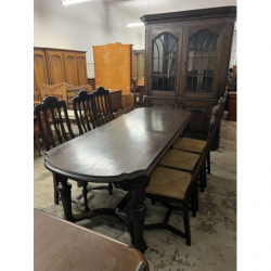 Dębowy Stół z 6 -...