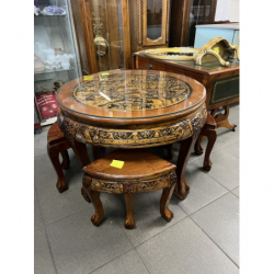 Stolik Okrągły Orientalny z...