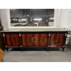 Komoda Empire z marmurowym...