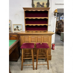 Stylowy Drewniany Bar/Raty