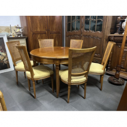 Stół Klasyczny okrągły z 6-...