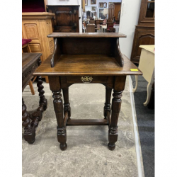 Dębowa konsola z...