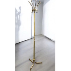 Wieszak mosiężny stojący/8-...