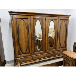 Szafa dębowa 4-drzwiowa z...