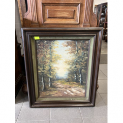 Obraz pejzaż malowany na...