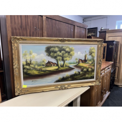 Obraz malowany na płótnie w...