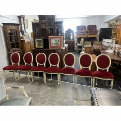 Krzesła medaliony/7 szt/Raty